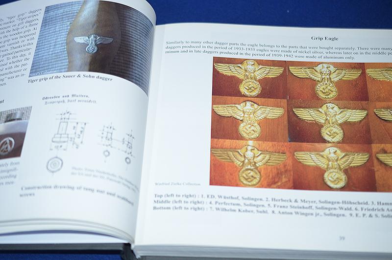 REFERENCE BOOK, THE SERVICE DAGGERS OF THE SA AND THE NSKK.