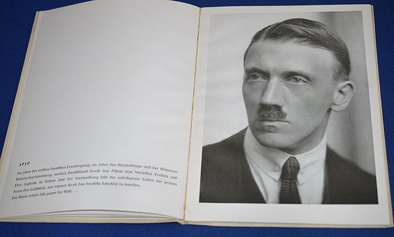 ADOLF HITLER OFFICIAL PICTURE BOOK, AH DAS ANTLITZ DES FUHRERS.