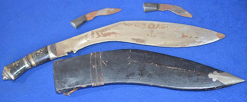 GURKHA KUKRI KNIFE.