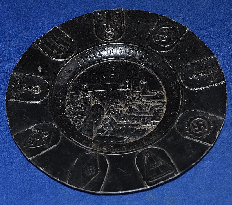 NURNBERG NSDAP PARTY RALLY COMEMORATIVE PLATE.