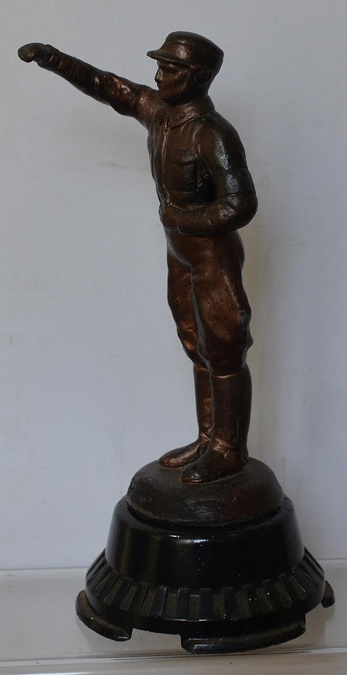 BRONZE FIGURE OF SA MAN, POST WAR COPY.