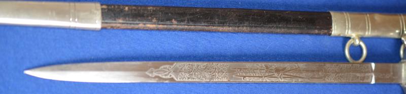 GERMAN FIRE SERVICE OFFICERS DAGGER.