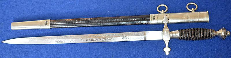 GERMAN FIRE SERVICE OFFICERS DAGGER.