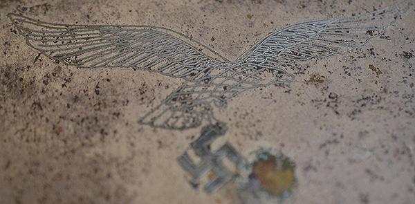 LUFTWAFFE SILVER TRINKET BOX.