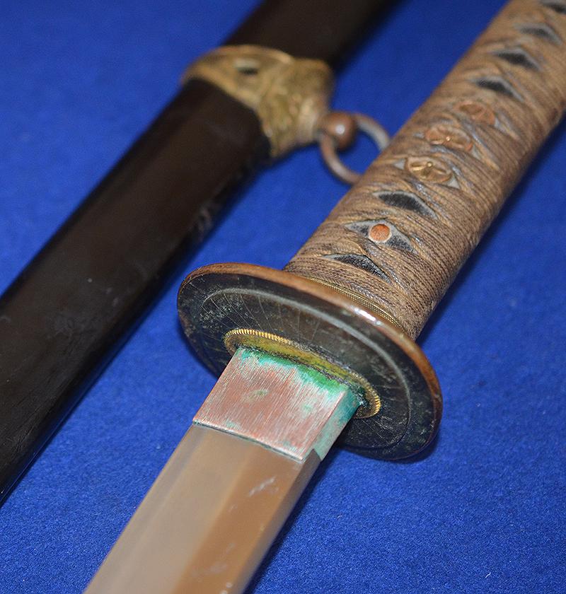 WW2 JAPANESE NAVAL OFFICERS KATANA SWORD.