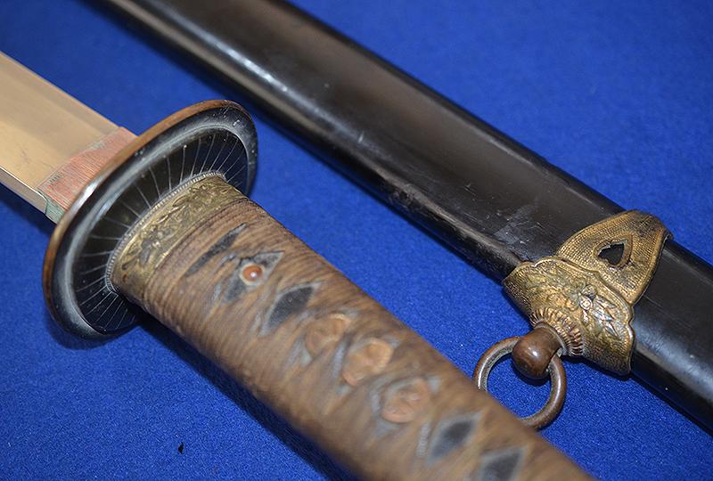 WW2 JAPANESE NAVAL OFFICERS KATANA SWORD.