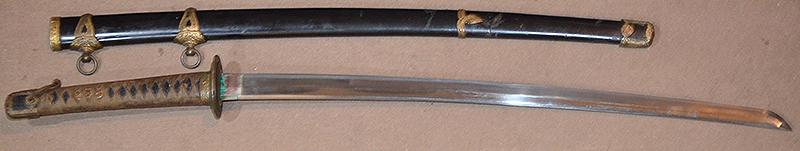 WW2 JAPANESE NAVAL OFFICERS KATANA SWORD.