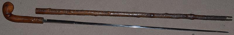 VICTORIAN SWORD STICK.