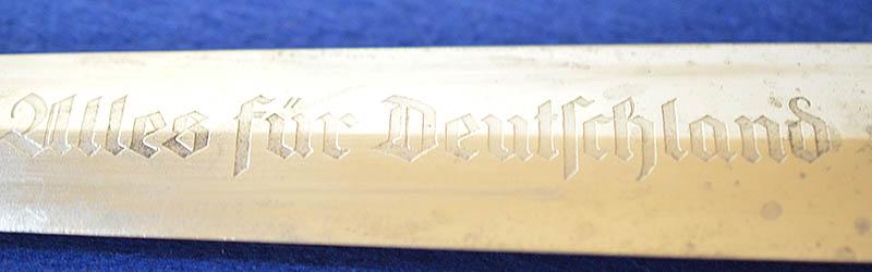SA DAGGER 1933 MODEL BY BECKER (THE CHEF).