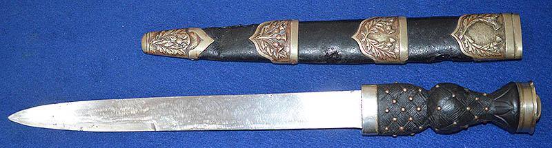 VICTORIAN MILITARY SCOTTISH PIPERS HIGHLAND DIRK.