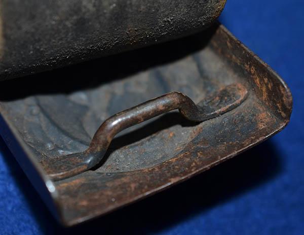 LUFTWAFFER ENLISTED MANS LEATHER BELT AND BUCKLE.