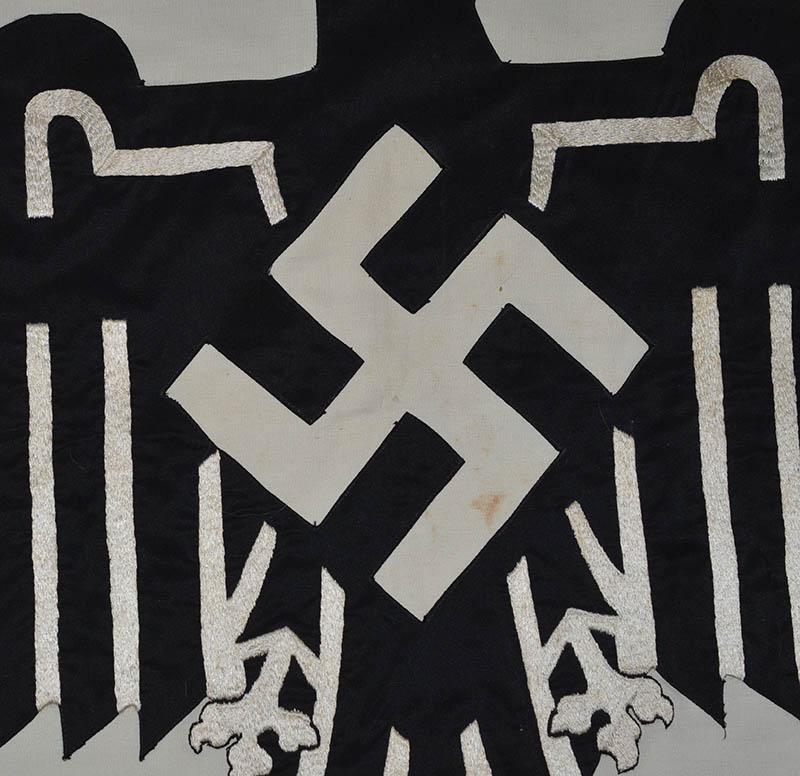 THIRD REICH SPORTS ORGANISATION FLAG FOR A RIFFLE ASSOCIATION CLUB.