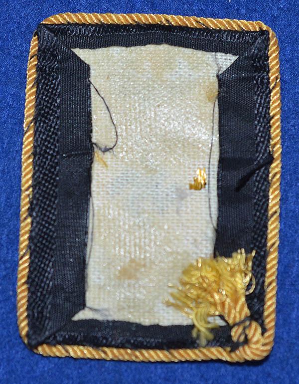 THIRD REICH RAILWAY LEADERS COLLAR PACH.