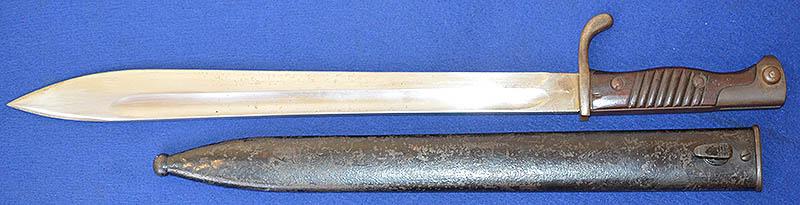 WW1 GERMAN BUTCHER BAYONET M98/05 MODEL BY PACK.