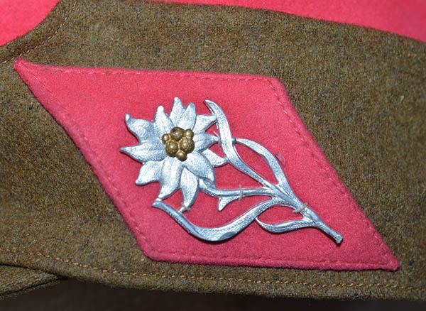 SA CAP FOR MOUNTAIN TROOPS, SA GROUP SUDMARK.