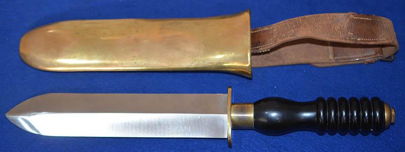 BRITISH DIVERS KNIFE BY SIEBE GORMAN.