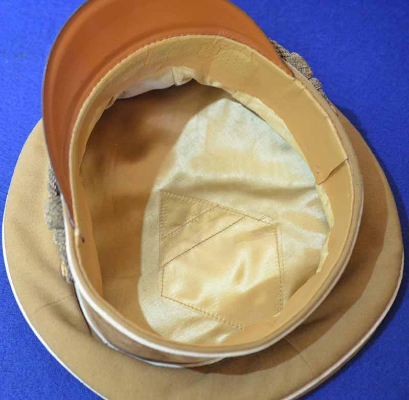 THIRD REICH POLITICAL LEADERS PEAK CAP FOR A KREISLEITER.