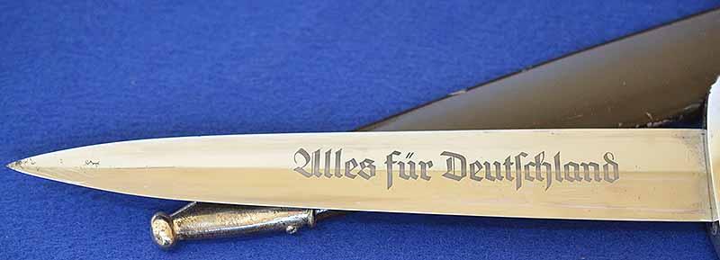 GERMAN NSKK DAGGER 1933 MODEL.